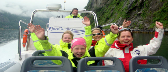 Fjordsafari RIB båt 8 Fjordsafari RIB båt 8